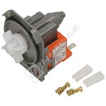 Washing Machine Drain Pump - Compatible with Fudi PSB-01 with flat top
