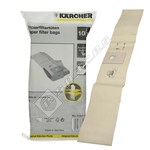 Karcher Vacuum Cleaner Paper Bag and Filter - Pack 10