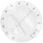 Indesit White Tumble Dryer Timer Knob