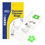 Compatible Sebo 5093ER Synthetic Dust Bags - Pack Of 5