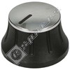 Stoves Cooker Control Knob - Chrome/Black