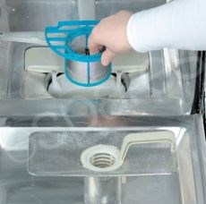 Cleaning The Dishwasher Filter Strainer