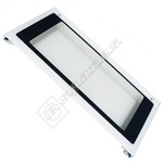 Belling Top Door Glass Assembly (White)