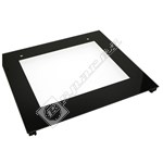 Beko Main Oven Outer Door Glass - Black