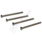 Wellco 50mm Nickel Plated Electrical Screws