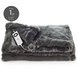 Dreamland relaxwell faux fur heated throw hot sale