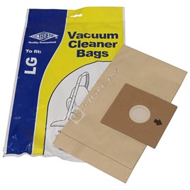 Electruepart BAG192 LG TB4 Vacuum Dust Bags - Pack of 5 - ES1562609
