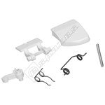 Servis White Door Handle Kit