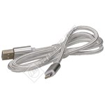 Wellco 1M Braided USB to Lightning Cable