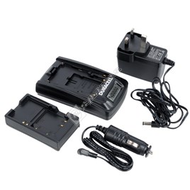 Ultra Fast Camera Battery Charger & Car Kit - ES1404454