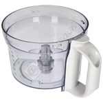 Kenwood Food Processor Bowl Assembly - White Handle