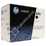 Hewlett Packard Genuine Black Toner Cartridge - CC364A