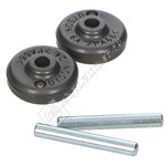 Vacuum Cleaner Axle & Roller Service Assembly
