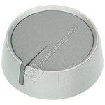 Tumble Dryer Control Knob - Silver