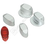Cooker Chrome Plated Push Button