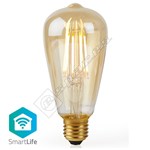 Nedis Smart WiFi 5W E27 LED ST64 Dimmable Bulb