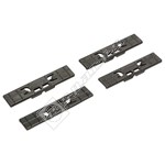 Electruepart Tumble Dryer Front Bearing Pad - Pack of 4