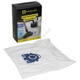 High Performance Miele GN Vacuum Bag & Filter Set - Pack of 5 - ES1668553