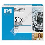 Hewlett Packard Genuine 51X Black Toner Cartridge (Q7551X)