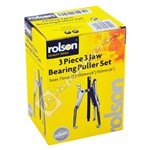 Rolson 3 Piece Jaw Bearing Puller Set