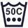 Washing 50C symbol