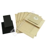 Vacuum Cleaner Dust Bag and Filter Kit - Pack of 5