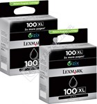 Lexmark Genuine Black High Yield Ink Cartridge Multi-Pack - 14N0848
