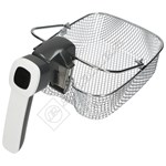 Electric Fryer Basket And Handle Assembly