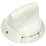 Hotpoint Grill Control Knob - White