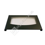 Stoves Left Hand Oven Door Glass Assembly w/ Black Surround
