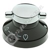 Stoves Hob Control Knob - Black & Silver