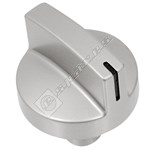 New World Hob Control Knob - Silver