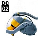 Dyson DC02 Standard HP Grey/Yellow Spare Parts