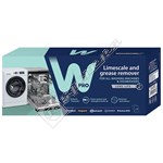 Wpro Washing Machine & Dishwasher Professional Limescale & Grease Remover - Pack of 12