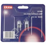 Lyvia 20W G4 Capsule Halogen Bulbs - Warm White