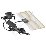 Mercury White Amplified Paper-Thin Transparent HDTV Aerial