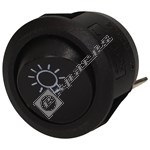 Compatible Oven Light Button Black