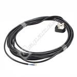 Numatic (Henry) Vacuum Cleaner Mains Cable  (10 metre long x 0.75mm x 2 core (H05 V2V2-F) Uk plug)