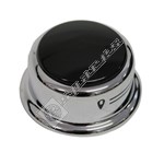 Belling Silver & Black Grill/Hotplate Control Knob