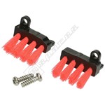 Bissell Steam Cleaner Side Brushes (L & R)
