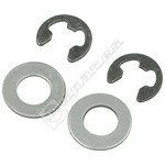 Vacuum Cleaner Wheel Retaining Kit