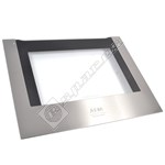 AEG Outer Oven Door Glass - Steel
