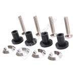 Cooker Hood Glass Fixing Screws & Rubbers