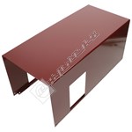 Cooker Hood Lower Chimney - Cranberry