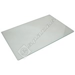 Indesit Fridge Chiller Drawer Glass Shelf - 500x320mm