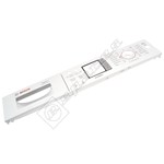 Bosch Washing Machine Control Panel Fascia