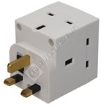 Wellco 3 Way Fused Adaptor