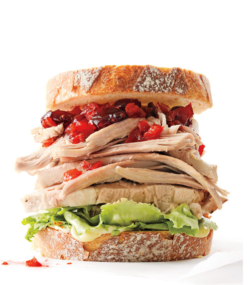 Leftover Turkey Sandwich