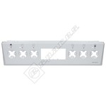 Cooker Control Panel Decorative Fascia - White