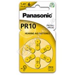 Panasonic PR10 Hearing Aid Battery